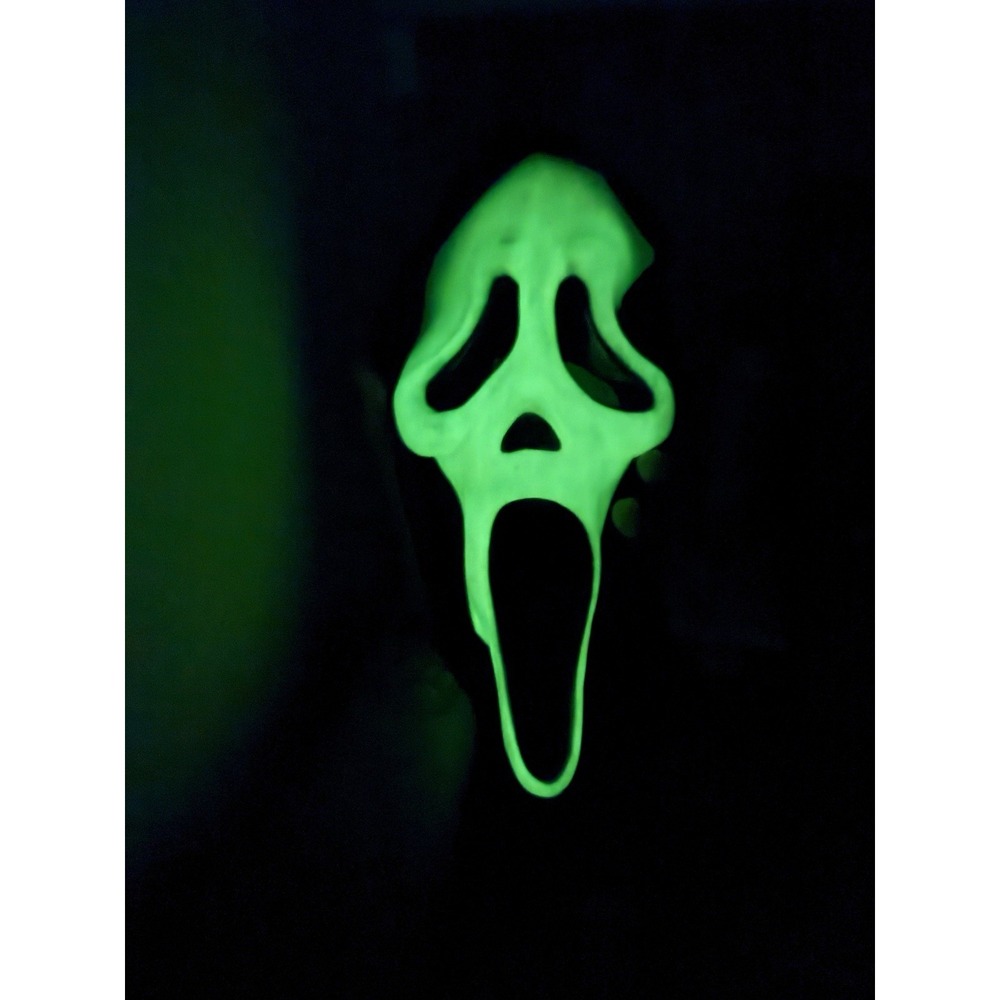 Vintage Ghost Face Gen 1 Scream Mask Fun World Div Glow Dark Complete Custom 90s - Picture 15 of 15